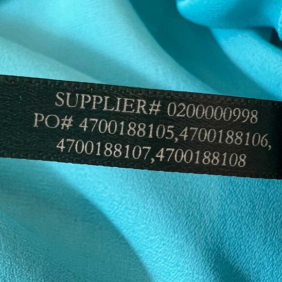 Lauren Ralph Lauren Blue Pleated Shift Dress Women's Size 10 - Picture 6 of 9